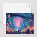 Recherche de futuriste cartes postales Architecture