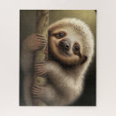 Recherche de sloth puzzles Safari