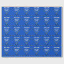 Recherche de hockey papier cadeau Bleu
