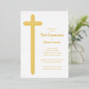 Recherche de première catholique petite communion invitations Croix