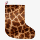 Recherche de girafes chaussette de noël Safari