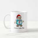 Recherche de dessin père noël tasses Amusant
