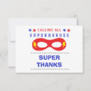 Recherche de super vœux cartes Héros