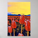 Recherche de tulipe rouge posters Fleurs