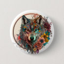 Recherche de loup badges Animal