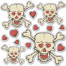 Recherche de de crâne autocollants Halloween