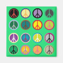 Recherche de fleurs hippies magnets Symbole de paix