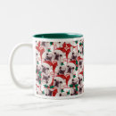 Recherche de noël bouledogue français tasses Amusant