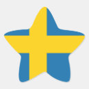 Recherche de la suède autocollants Drapeau