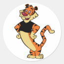 Recherche de mascotte autocollants Tigre