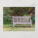 Recherche de banc de parc cartes postales Automne