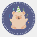 Recherche de anniversaire souris autocollants Merci