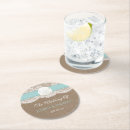 Recherche de sable dessous de verres Turquoise