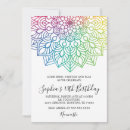 Recherche de de yoga anniversaire invitations Mandala