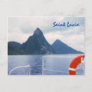 Recherche de sainte lucie cartes postales Pitons