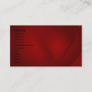 Recherche de coeur rouge cartes visite Conception