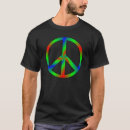 Recherche de signe de paix vert vêtements Rouge