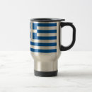 Recherche de drapeau grec tasses Bleu