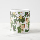 Recherche de motif exotique tasses Fleur