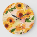 Recherche de de tournesol horloges Aquarelle