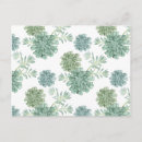 Recherche de motif de cactus cartes postales Succulent