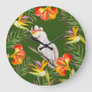 Recherche de perroquets horloges Aquarelle