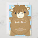 Recherche de highland cow anniversaire invitations Mignon
