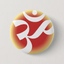 Recherche de symbole om badges Méditation