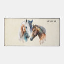 Recherche de peinture américaine tapis souris Chevaux