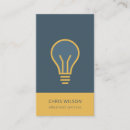 Recherche de lampe électrique cartes visite Moderne