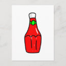 Recherche de ketchup cartes postales Sauce