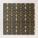 Recherche de vintage art deco puzzles Illustration