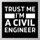 Recherche de ingénieur civil posters Drôle