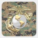 Recherche de c7 insignes militaires 3d autocollants Nous promotion de marines