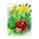 Recherche de coccinelle rouge magnets Dessin