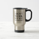 Recherche de travail voyage mugs Humour