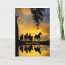 Recherche de troupeau de chevaux sauvages cartes postales Nature