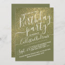 Recherche de olive green invitations Typographie