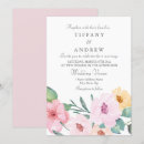 Recherche de rose et jaune mariage invitations Fleurs