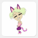 Recherche de chat chibi autocollants Mignon