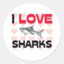 Recherche de requin blanc autocollants Poissons