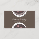 Recherche de boulanger biscuit cartes visite Cookie