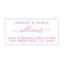 Recherche de rose enveloppes accessoires Typographie moderne