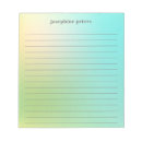 Recherche de mint blocsnotes Pastel