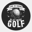 Recherche de joueur de golf autocollants Disque