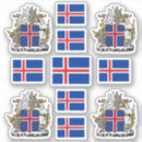 Recherche de drapeau islandais autocollants Glacier