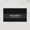 Recherche de conception sombre cartes visite Noir