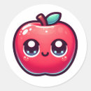 Recherche de pomme heureuse autocollants Toute personne