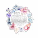 Recherche de le seigneur est mon berger autocollants Chrétien