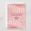 Recherche de softball party invitations Jeune fille